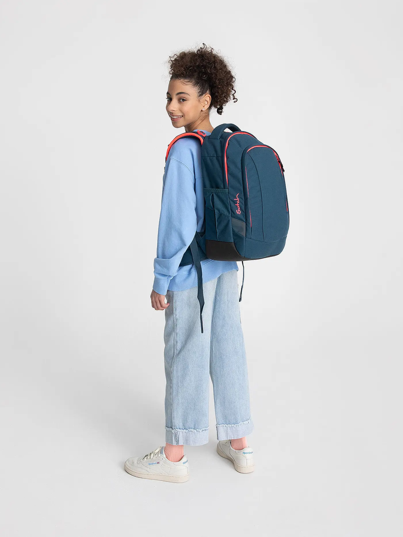 SATCH | Schulrucksack Sleek - Pink Phantom | 